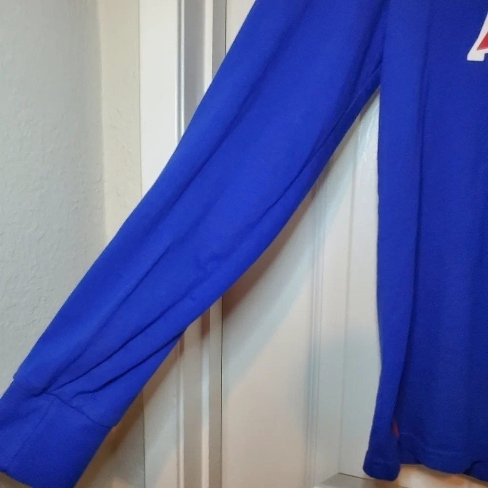 Polo Ralph Lauren Blue Logo Hooded Jersey T-shirt Sz S